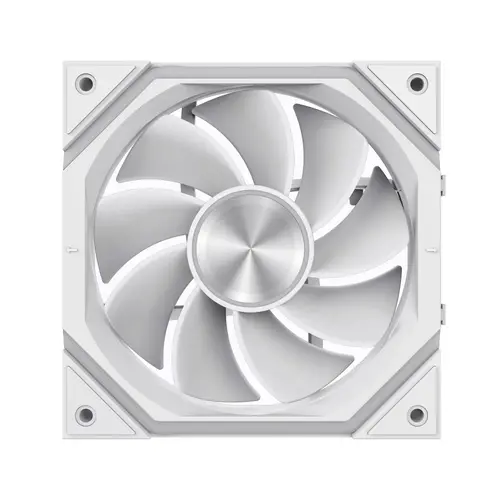 Gamemax Комплект вентилатори Fan Pack 3-in-1 3x120mm - FN12A-N2 WL-RW - Reverse, Daisy-Chain, A-RGB, White - 10