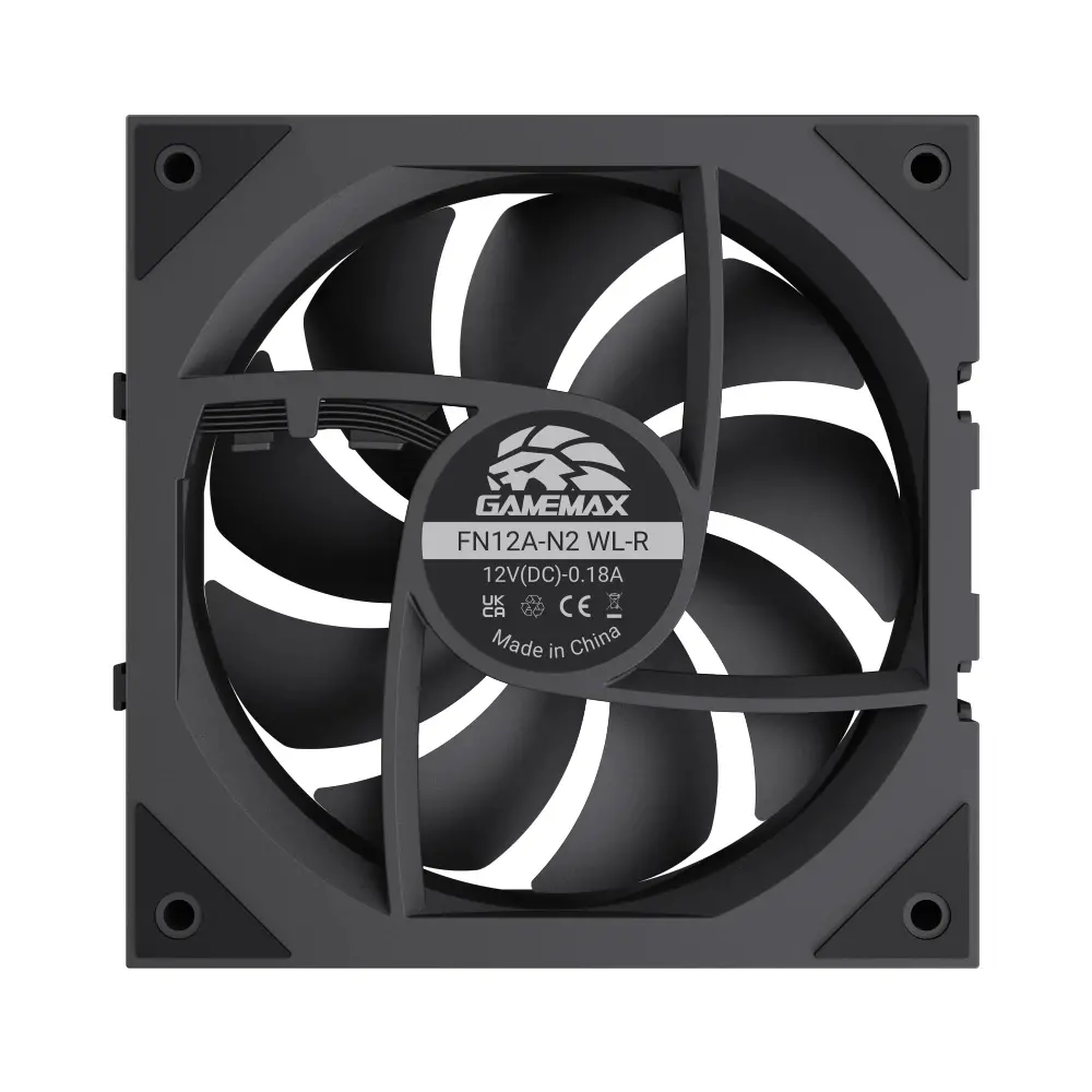 Gamemax Комплект вентилатори Fan Pack 3-in-1 3x120mm - FN12A-N2 WL-R - Reverse, Daisy-Chain, A-RGB - image 10