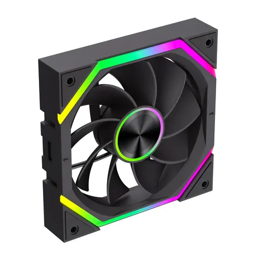 Gamemax Комплект вентилатори Fan Pack 3-in-1 3x120mm - FN12A-N2 WL-R - Reverse, Daisy-Chain, A-RGB - 5