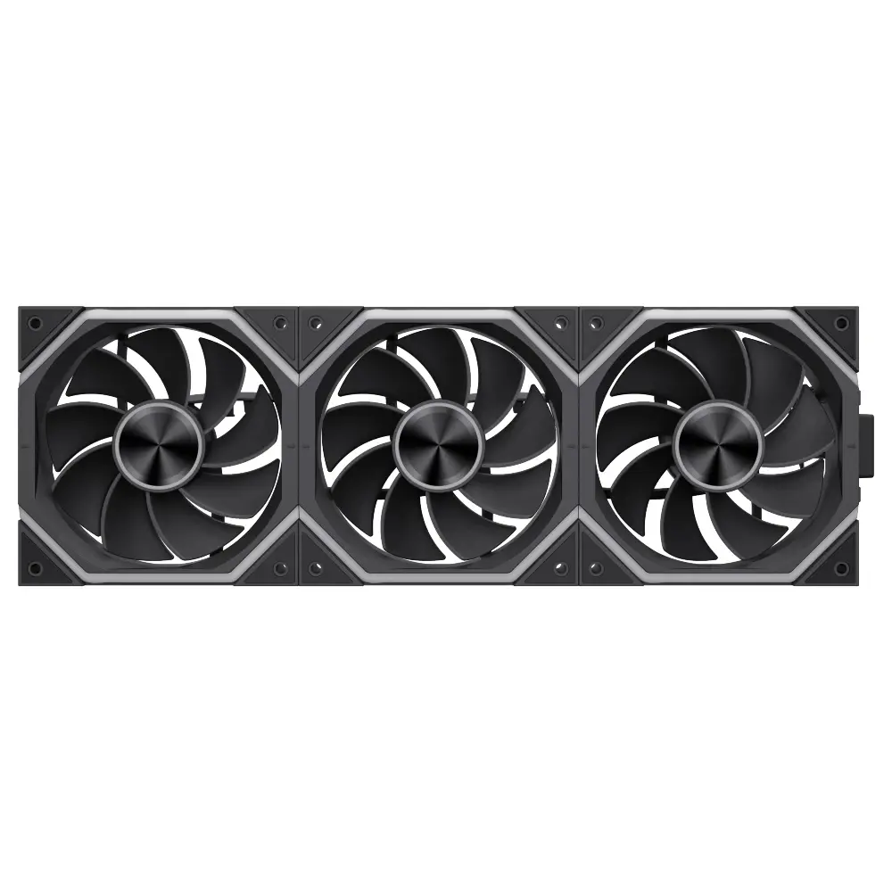 Gamemax Комплект вентилатори Fan Pack 3-in-1 3x120mm - FN12A-N2 WL-R - Reverse, Daisy-Chain, A-RGB - image 8