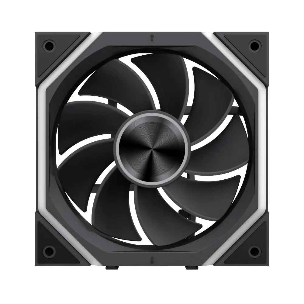 Gamemax Комплект вентилатори Fan Pack 3-in-1 3x120mm - FN12A-N2 WL-R - Reverse, Daisy-Chain, A-RGB - image 9