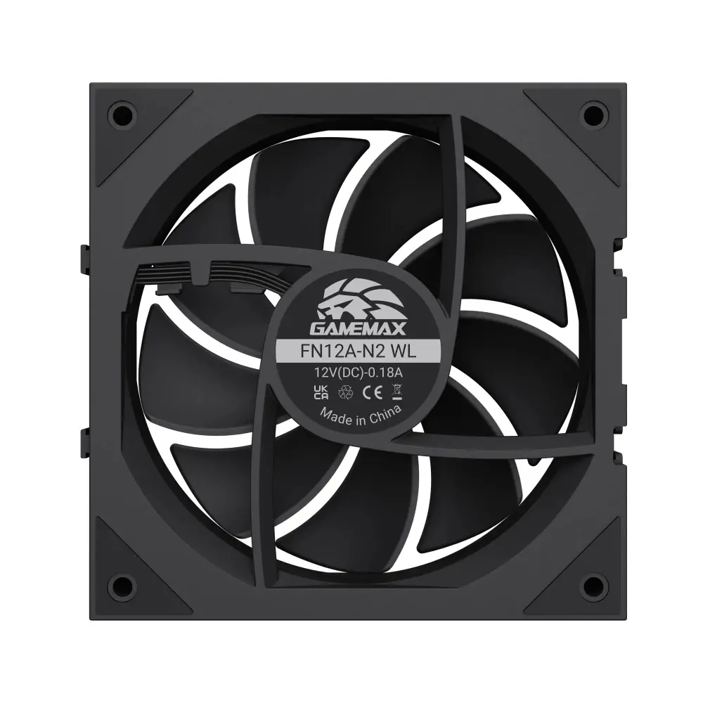 Gamemax Комплект вентилатори Fan Pack 3-in-1 3x120mm - FN12A-N2 WL - Daisy-Chain, A-RGB - image 10