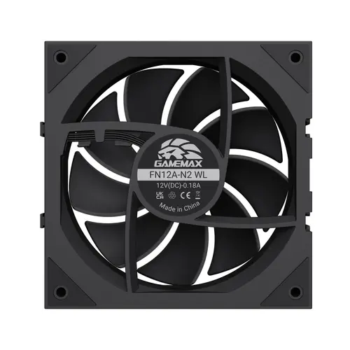 Gamemax Комплект вентилатори Fan Pack 3-in-1 3x120mm - FN12A-N2 WL - Daisy-Chain, A-RGB - 11