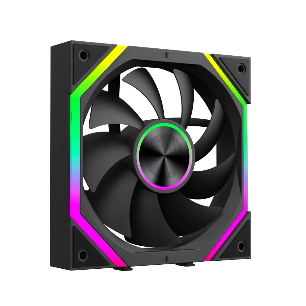 Gamemax Комплект вентилатори Fan Pack 3-in-1 3x120mm - FN12A-N2 WL - Daisy-Chain, A-RGB - image 4