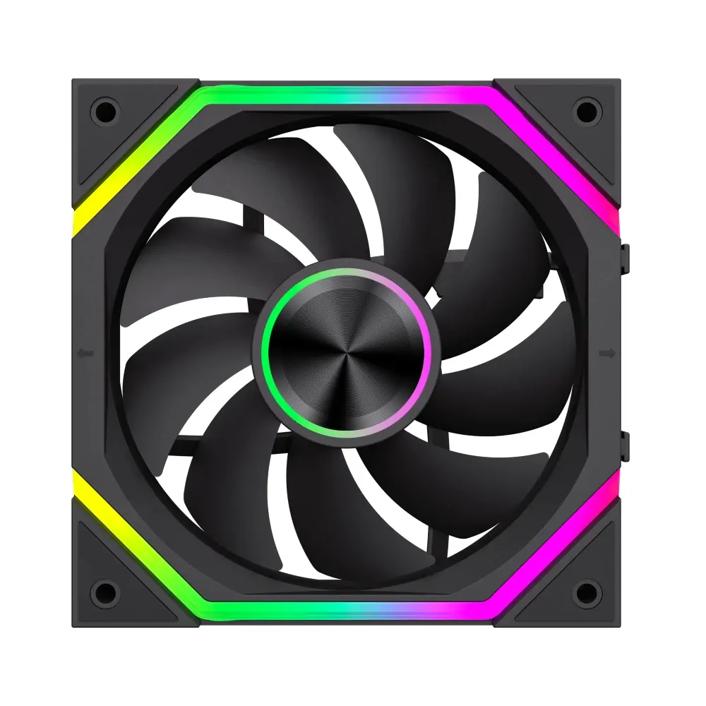 Gamemax Комплект вентилатори Fan Pack 3-in-1 3x120mm - FN12A-N2 WL - Daisy-Chain, A-RGB - image 7