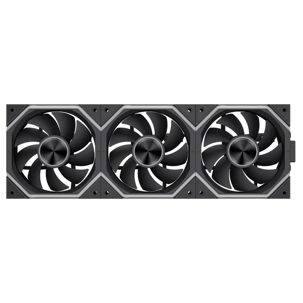 Gamemax Комплект вентилатори Fan Pack 3-in-1 3x120mm - FN12A-N2 WL - Daisy-Chain, A-RGB - image 8