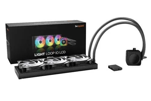 be quiet! водно охлаждане Water Cooling - LIGHT LOOP IO LCD 360mm - 6