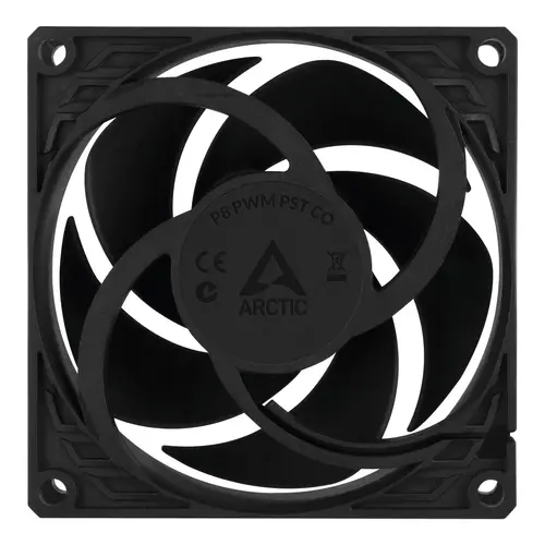 Arctic вентилатор Fan 80mm P8 PWM PST CO - black/black - 200-3000rpm - 4