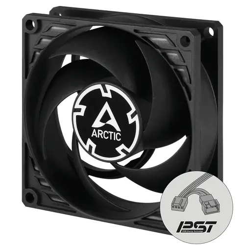 Arctic вентилатор Fan 80mm P8 PWM PST CO - black/black - 200-3000rpm