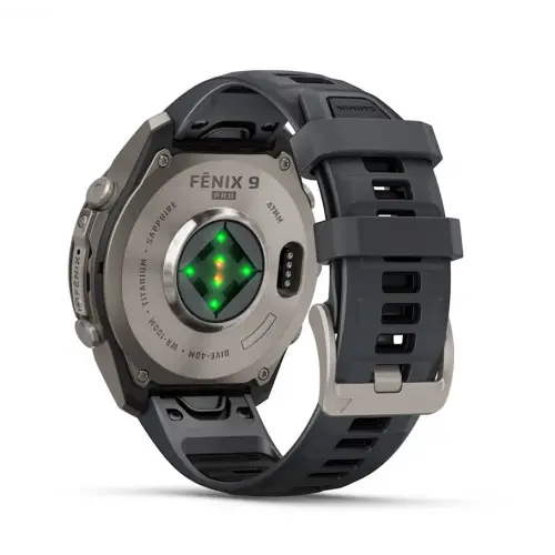Garmin fēnix® 9 Pro - 51 мм - Titanium с Graphite/Black силиконова каишка 010-04337-26 - 5