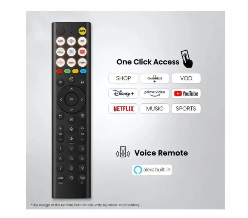 Телевизор, Hisense 50" A6S, 4K Ultra HD 3840x2160, DLED, DFA, Precision Colour, HDR 10+, HLG, Dolby Vision,Light sensor, Smart TV, WiFi, BT, AnyView Cast, Gaming Mode, 1xHDMI2 eArc, 3xHDMI, 2xUSB, LAN, CI+, DVB-T2/C/S2, Black - image 3