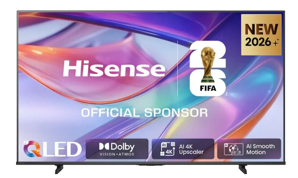 Телевизор, Hisense 65" E7S, 4K Ultra HD 3840x2160, QLED, Quantum Dot, HDR 10+, HLG, Dolby Vision, DTS Virtual X, Smart TV,Light Sensor,WiFi Direct, BT, Anyview Cast, 3xHDMI, 2xUSB, LAN, CI+, DVB-T2/C/S2, Black
