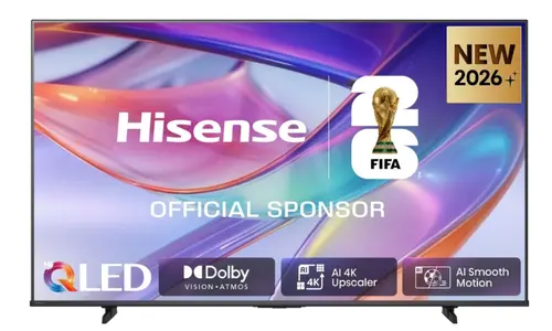 Телевизор, Hisense 65" E7S, 4K Ultra HD 3840x2160, QLED, Quantum Dot, HDR 10+, HLG, Dolby Vision, DTS Virtual X, Smart TV,Light Sensor,WiFi Direct, BT, Anyview Cast, 3xHDMI, 2xUSB, LAN, CI+, DVB-T2/C/S2, Black