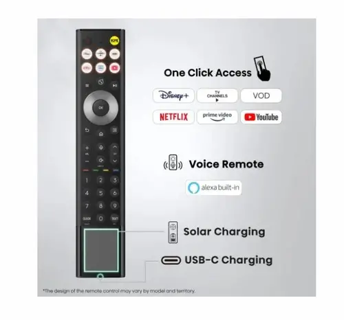 Телевизор, Hisense 65"U7S Pro, 4K Ultra HD 3840x2160, ULED, FALD, Quantum Dot, 165Hz, IPS, HDR 10+, HLG, Dolby Vision IQ, Dolby Atmos, Smart TV, WiFi 5GHz, WiFi Direct, BT, Anyview Cast,light sensor,Solar Powered Remote, 4xHDMI, 2xUSB, LAN, CI+, DVB-T2/C/S2, Black - 4