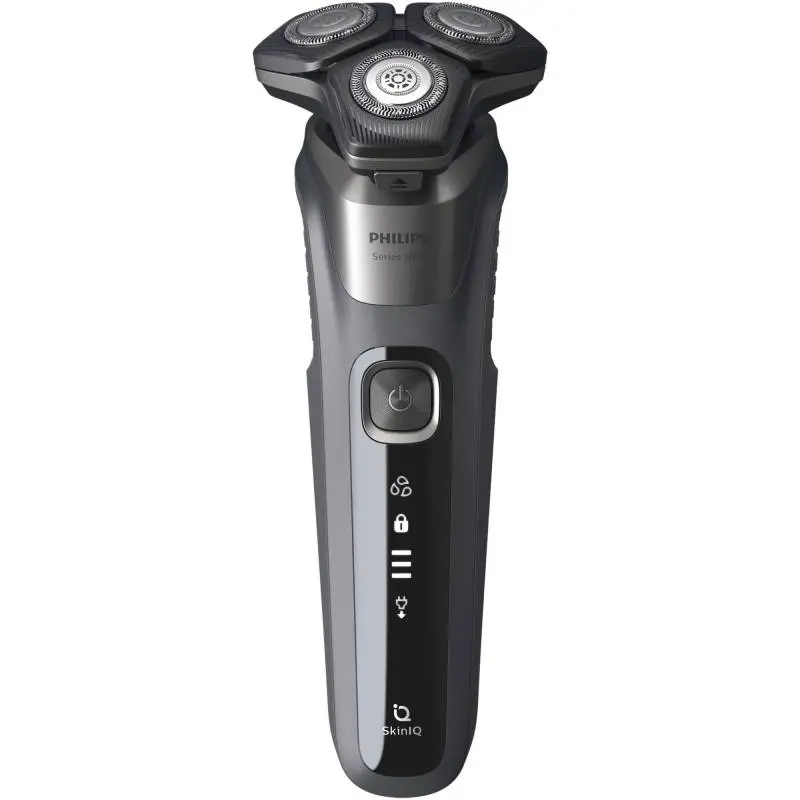PHILIPS Електрическа самоpcъсначка series 5000 за сухо и мокро бръснене ножчета SteelPrecision калъф за съхранение