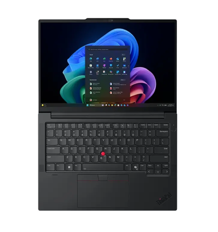 Лаптоп, Lenovo ThinkPad E14 G8, Intel Core Ultra 5 325 (up to 3.40GHz, 12MB), 14" WUXGA, 16GB, 512GB SSD, Intel Graphics, BT 5.4,Wi-Fi 7 2x2 BE, Wired Ethernet, FPR, 1080PFHD Hybrid, 3 Cell, 65W, DOS, 3YR Onsite - image 2