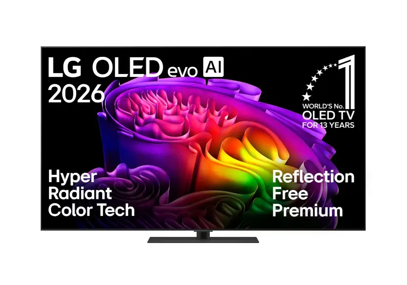 Телевизор, LG OLED65G63LS, 65" UHD OLED evo, 4K (3840 x 2160), DVB-C/T2/S2, Full Cinema Screnn, Alpha 11 AI 4K, 120Hz Native (VRR 165Hz), ThinQ AI, HDR10, VRR, NVIDIA G-SYNC, AMD FreeSync, Dolby Vision, Dolby Atmos, Wi-Fi 6E, Bluetooth, HDMI, USB, Airplay 2, IC slo - image 1