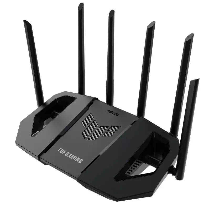 Рутер, AsusTUF Gaming, BE6500 Dual Band WiFi 7 Router, 4K-QAM, Multi-Link Operation (MLO), Quad 2.5GbE port, Mobile Game Mode, Gear Accelerator, Gaming Port, Open NAT, Smart Home Master, Subscription-Free Security, AiMesh support, 4G/5G Auto Mobile Tethering - image 2