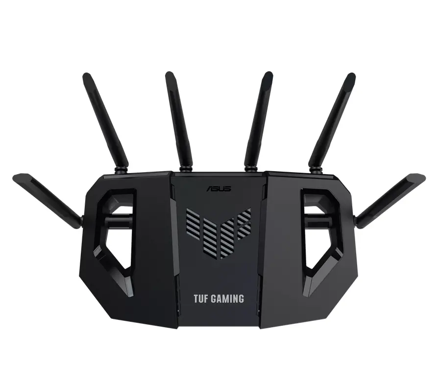 Рутер, AsusTUF Gaming, BE6500 Dual Band WiFi 7 Router, 4K-QAM, Multi-Link Operation (MLO), Quad 2.5GbE port, Mobile Game Mode, Gear Accelerator, Gaming Port, Open NAT, Smart Home Master, Subscription-Free Security, AiMesh support, 4G/5G Auto Mobile Tethering - image 4