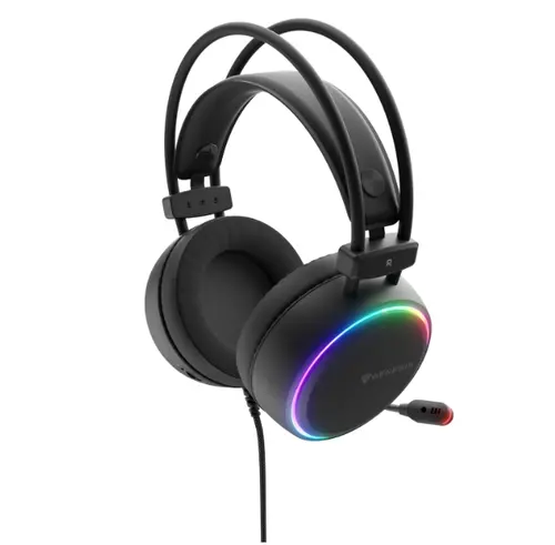 Слушалки, Genesis Headset Neon 614 With Microphone RGB Illumination Black USB - 4
