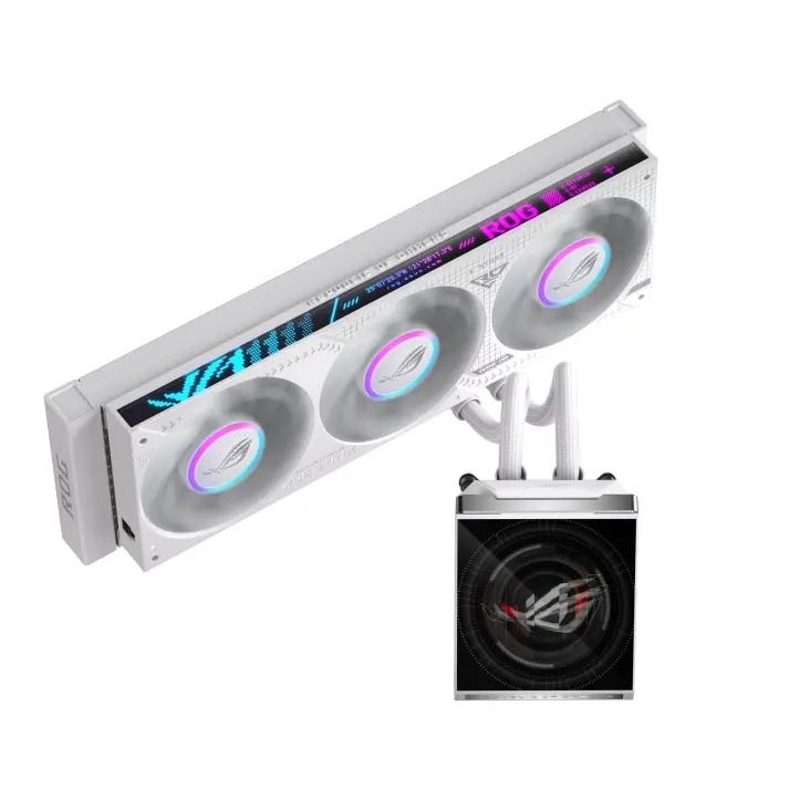 Охлаждаща система, Asus ROG Strix SLC IV 360 ARGB LCD White
