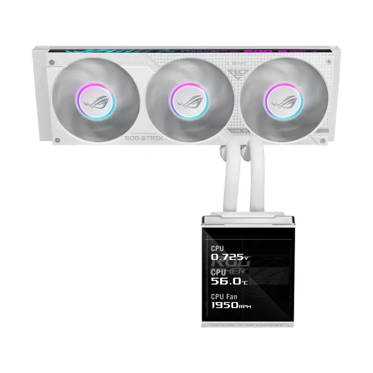 Охлаждаща система, Asus ROG Strix SLC IV 360 ARGB LCD White - image 1