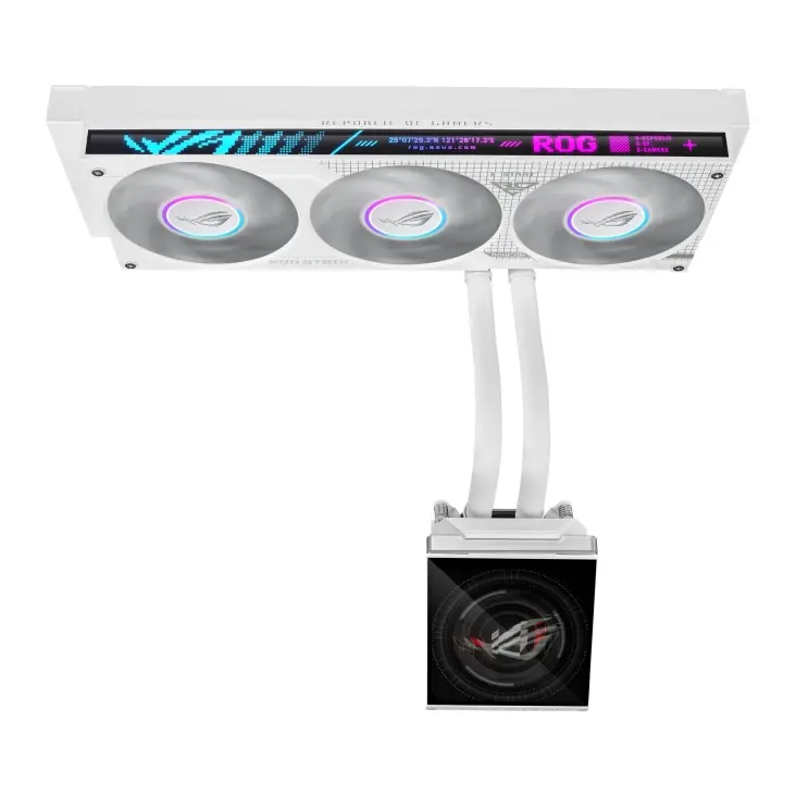 Охлаждаща система, Asus ROG Strix SLC IV 360 ARGB LCD White - image 2