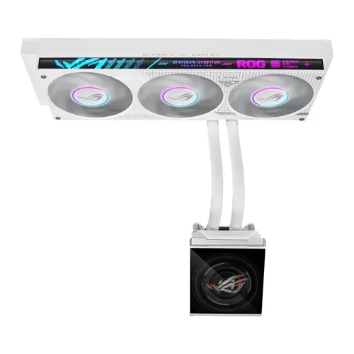 Охлаждаща система, Asus ROG Strix SLC IV 360 ARGB LCD White - 3
