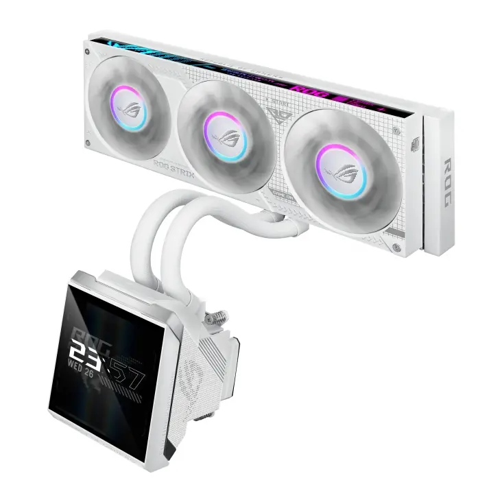 Охлаждаща система, Asus ROG Strix SLC IV 360 ARGB LCD White - image 3