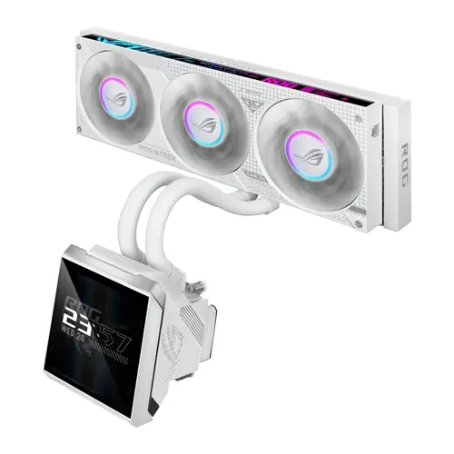 Охлаждаща система, Asus ROG Strix SLC IV 360 ARGB LCD White - 4
