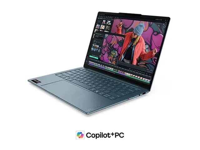 LENOVO Yoga Slim 7 AMD Ryzen AI 7 345 14inch WUXGA OLED 16GB DDR5 1TB PCIe NoOS Tidal Teal 3y - image 2