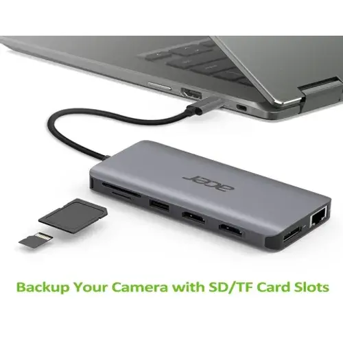 ДОКИНГ СТАНЦИЯ ACER - Silver - PN HP.DSCAB.009 - 3