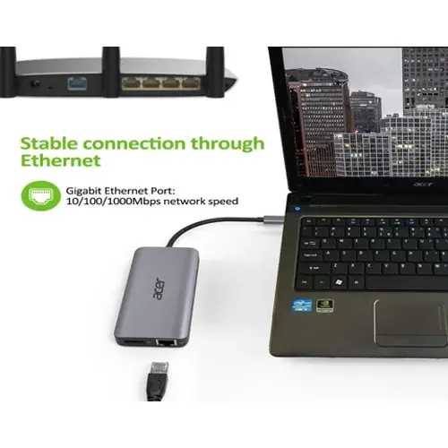 ДОКИНГ СТАНЦИЯ ACER - Silver - PN HP.DSCAB.009 - image 3