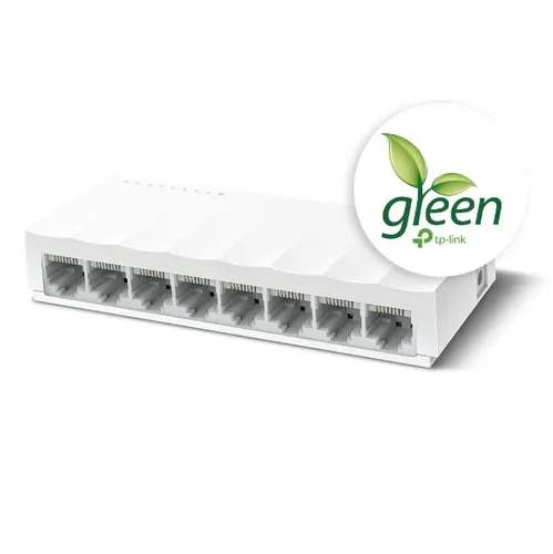 СУИЧ TP-LINK LS1008 - бял, 8 порта - PN LS1008 - 2