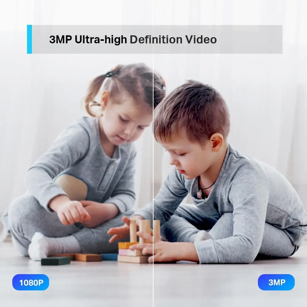 Камера за видеонаблюдение WI-FI КАМЕРА TP-LINK - White - PN Tapo C210 - image 3