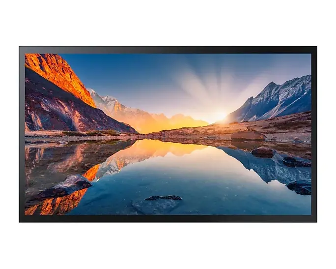 Широкоформатен дисплей, Samsung LFD QM43BT, 43" Touch, 24/7, 8ms, 500 nit, 3840x2160 UHD, WiFi, Bluetooth, Built in Speaker, DVI-D, DP 1.2 , HDMI