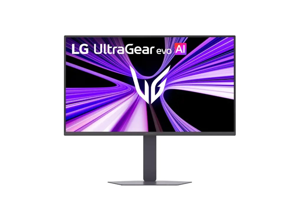 Монитор, LG 27GM950B-B, UltraGear evo AI GM9,27" Hyper Mini LED 5K, IPS 1ms (GtG),Dual Mode 5K at 165Hz or 330Hz QHD,1000:1,750cd/m2,UHD (5120x2880),HDR 10,DCI-P3 95%, AMD FreeSync,G-SYNC Compatible,HDMI, DP,USB-C (90W PD),2x7W,Tilt,Height Adjust,Pivot, Black