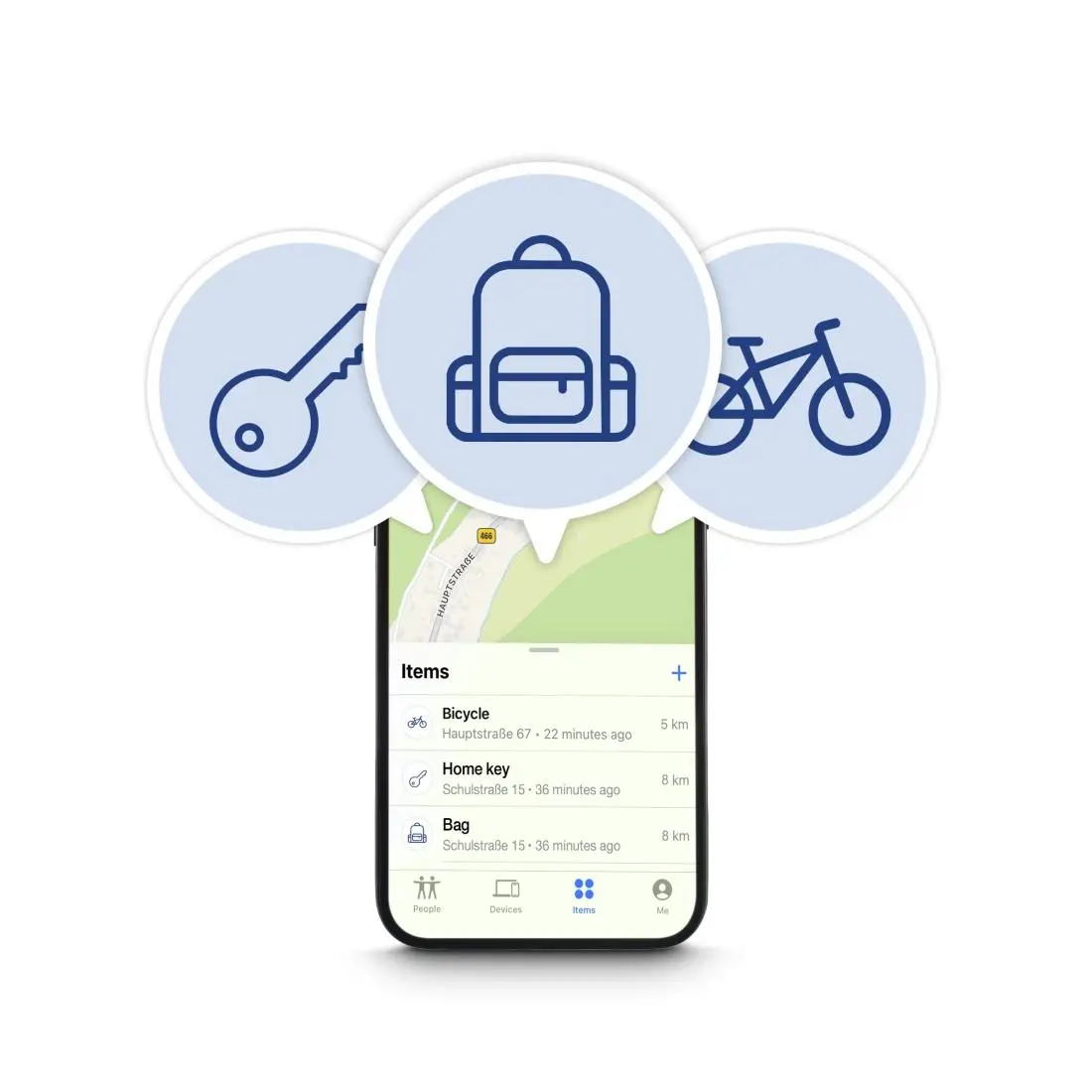 HAMA Тракер съвместим с Android и Apple, Bluetooth, 2 броя в комплект - image 11
