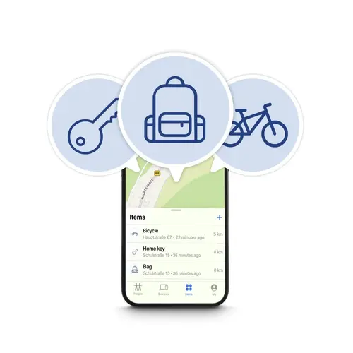HAMA Тракер съвместим с Android и Apple, Bluetooth, 2 броя в комплект - 12