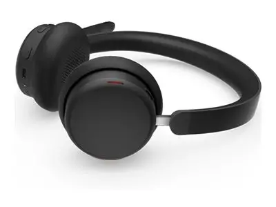 LENOVO 6550 Headset on-ear Bluetooth wireless active noise cancelling USB-C black Certified for Microsoft Teams - image 2
