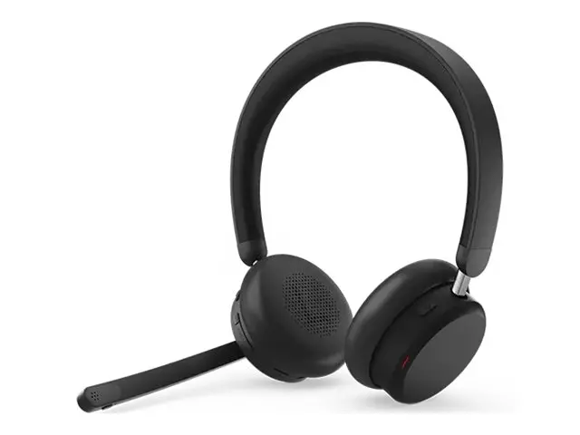LENOVO 6550 Headset on-ear Bluetooth wireless active noise cancelling USB-C black Certified for Microsoft Teams - image 3