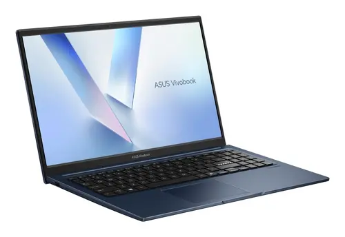Лаптоп, Asus Vivobook X1504MA-BQ204NA,Intel Core 7 350 1.5 GHz(6 MB cache up to 4.8 GHz) , 15.6" FHD,(1920x1080),16GB DDR5, SSD 512 GB, No OS, Quiet Blue,US, no adapter - 2