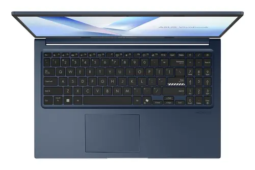 Лаптоп, Asus Vivobook X1504MA-BQ204NA,Intel Core 7 350 1.5 GHz(6 MB cache up to 4.8 GHz) , 15.6" FHD,(1920x1080),16GB DDR5, SSD 512 GB, No OS, Quiet Blue,US, no adapter - 4