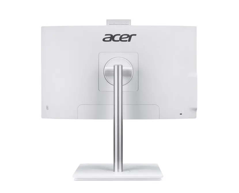 Настолен компютър - всичко в едно, Acer Aspire C24-A, 23.8'' FHD IPS AiO 120Hz, Intel Core i5-13420H (up to 4.60GHz, 12MB), 16GB DDR4 (1 slot free), 512GB SSD, no DVD, Intel UHD, HDMI, RG-45, WiFi 6, BT 5.0, Glan, Ergo stand w Height Adj., 5MPCam+mic, KBD& Mouse Wireless, NO OS, White - image 2