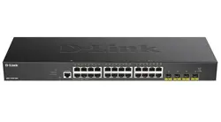 Комутатор, D-Link 24-port Gigabit Smart Managed Switch with 4x 10G SFP+ ports