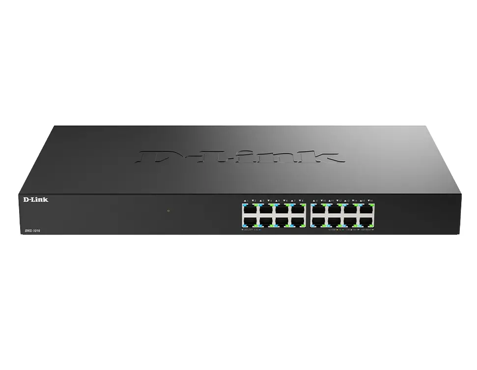 Комутатор, D-Link 16-Port 2.5G Multi-Gigabit Unmanaged Switch