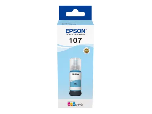EPSON 107 EcoTank Light Cyan Ink Bottle - 2