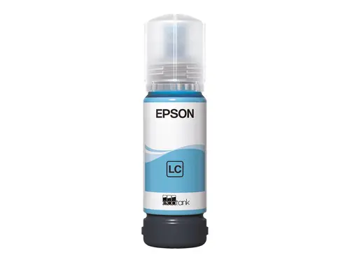 EPSON 107 EcoTank Light Cyan Ink Bottle - 1