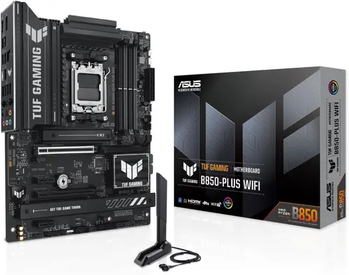 Дънна платка, Asus TUF Gaming B850 Plus Wi-Fi + Asus TUF Gaming LC III 360 ARGB - 1
