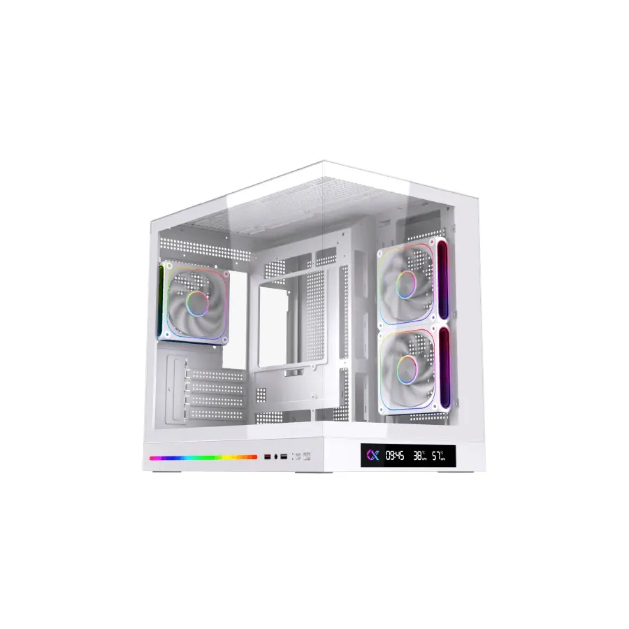 Xigmatek кутия Case mATX - Cloud M DGT 3AF Arctic